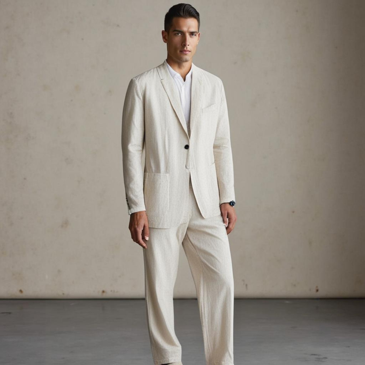 Alchemy ™ |  Elegant Linen Suit